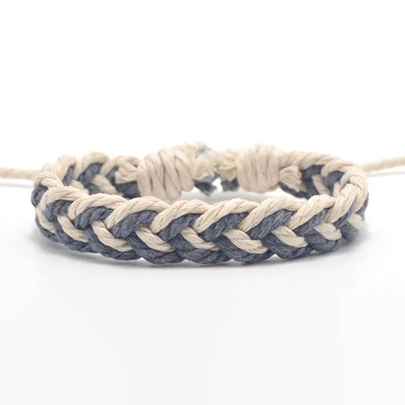 Artisanal Brazilian Bracelet Natural Colors gray