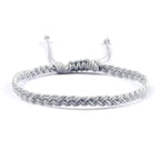 Slim Adjustable Brazilian Bracelet gray
