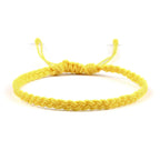 Slim Adjustable Brazilian Bracelet yellow