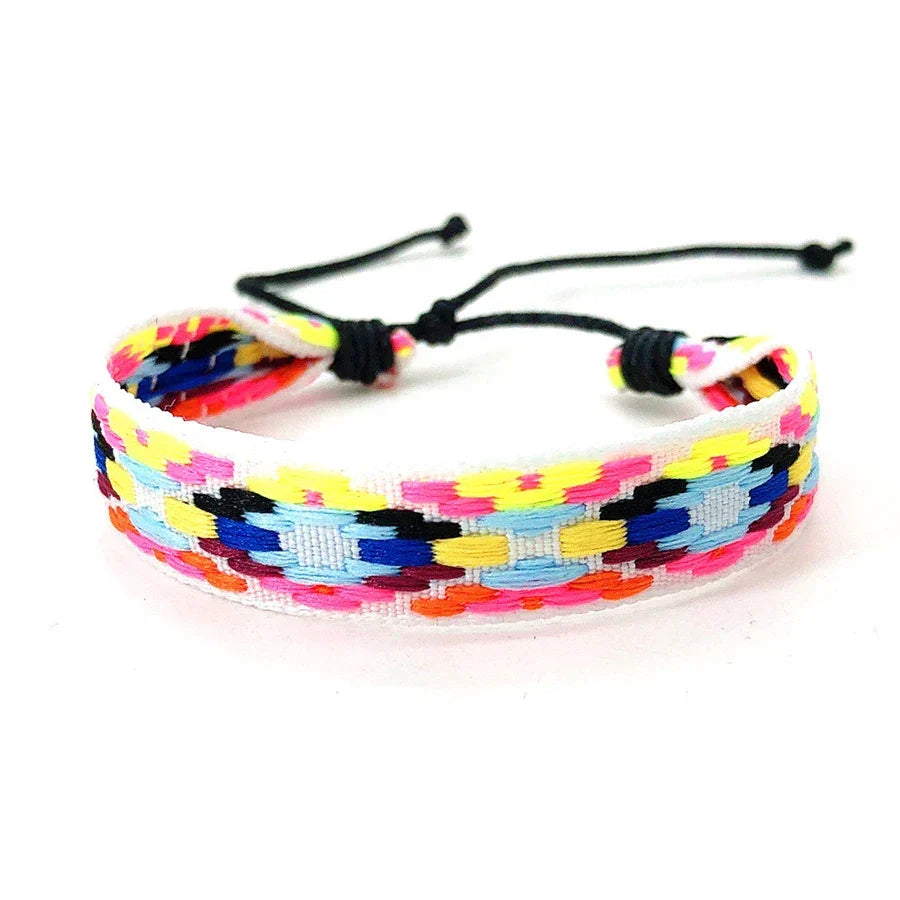 Unisex Brazilian Vacation-Style Bracelet, multicolor