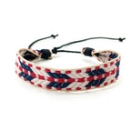 Unisex Brazilian Vacation-Style Bracelet, red