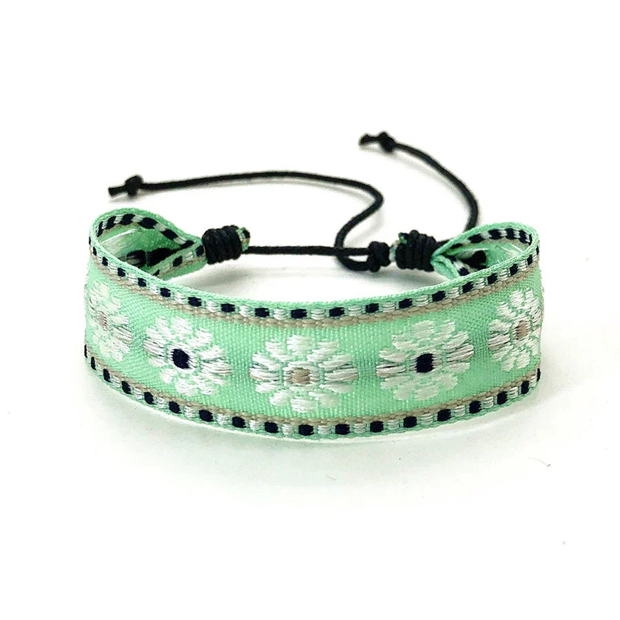 Unisex Brazilian Vacation-Style Bracelet, green