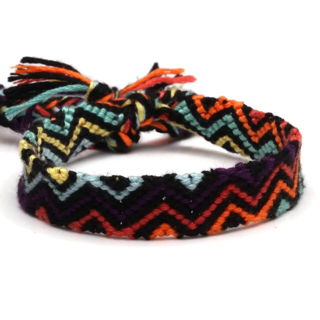Multicolored Waterproof Patterned Brazilian Bracelet