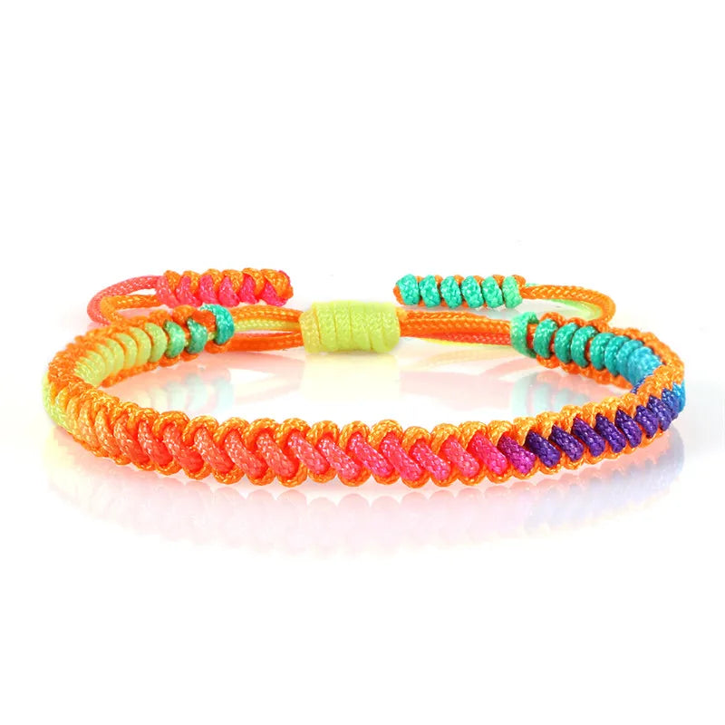 Multicolor Brazilian Bracelet for Women orange