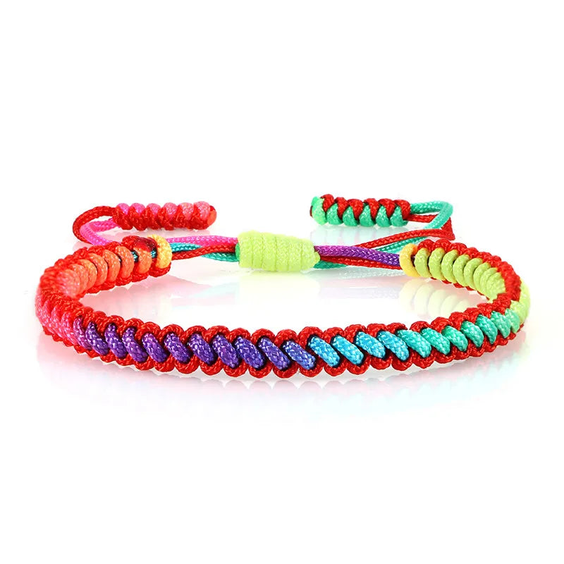Multicolor Brazilian Bracelet for Women red