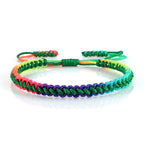 Multicolor Brazilian Bracelet for Women green