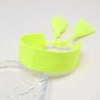 Soft Pastel Handmade Brazilian Bracelet yellow