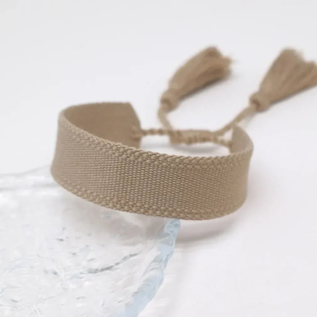 Soft Pastel Handmade Brazilian Bracelet brown