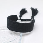 Soft Pastel Handmade Brazilian Bracelet black
