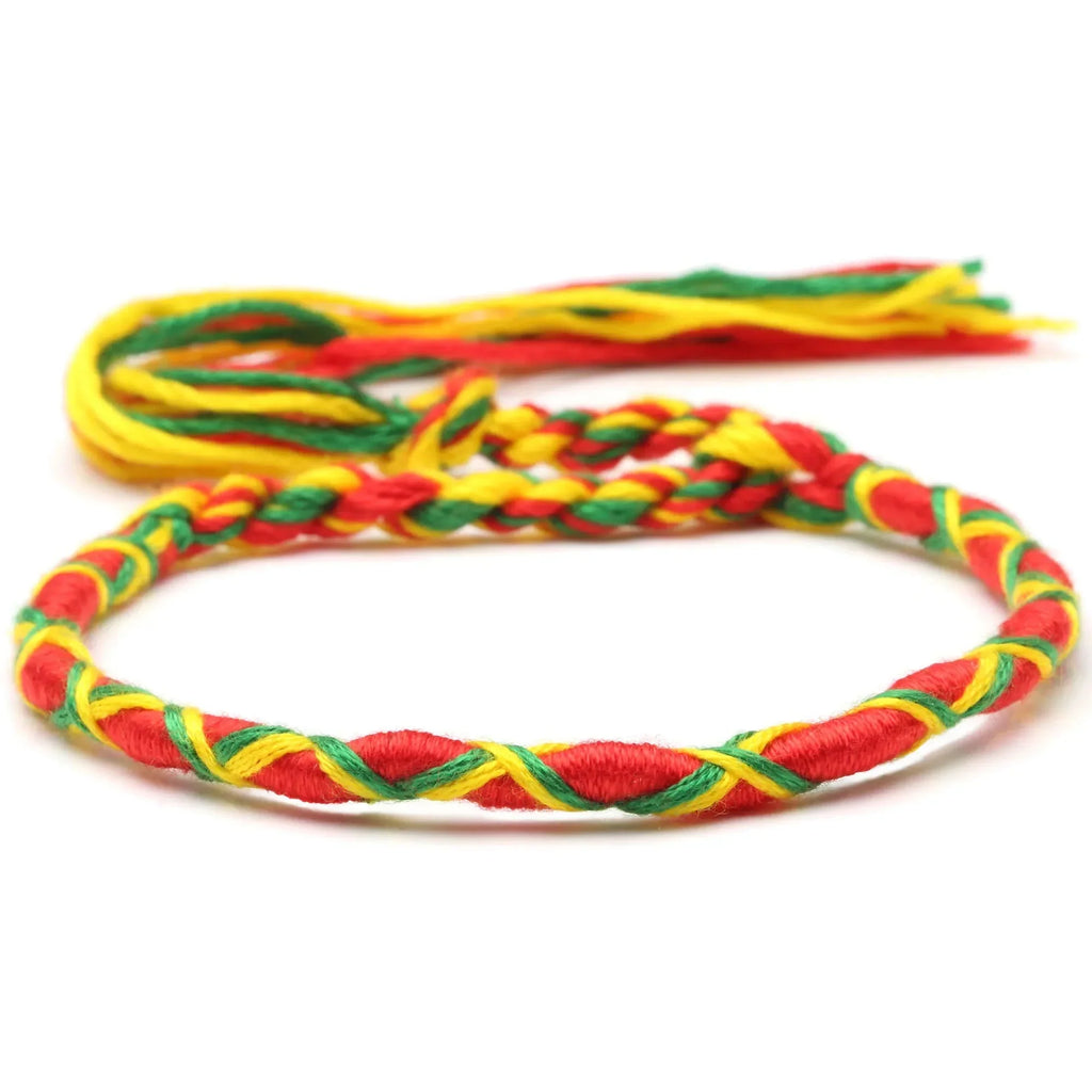 Bohemian Hippie-Style Brazilian Bracelet orange