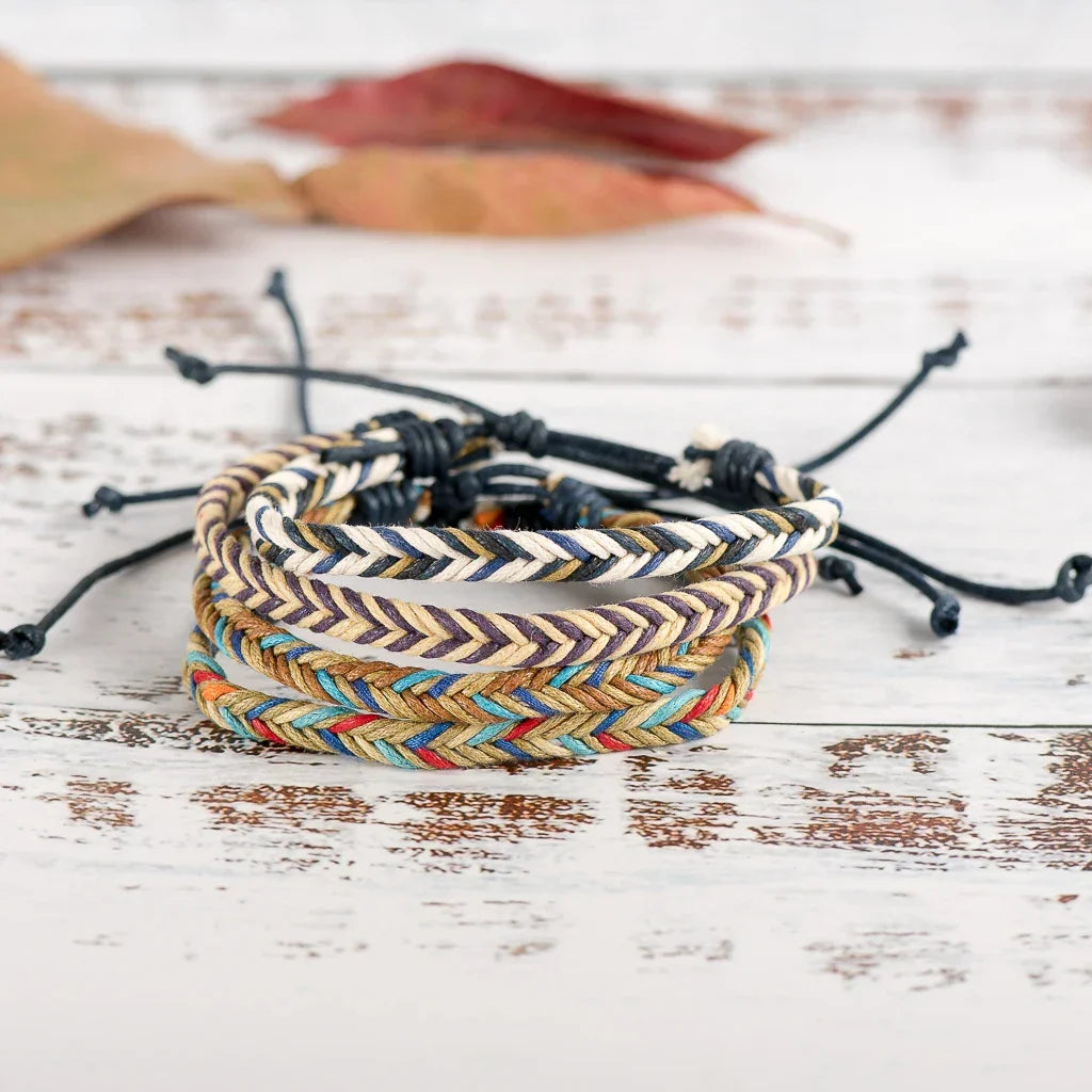 Braided Brazilian Bracelet Blue