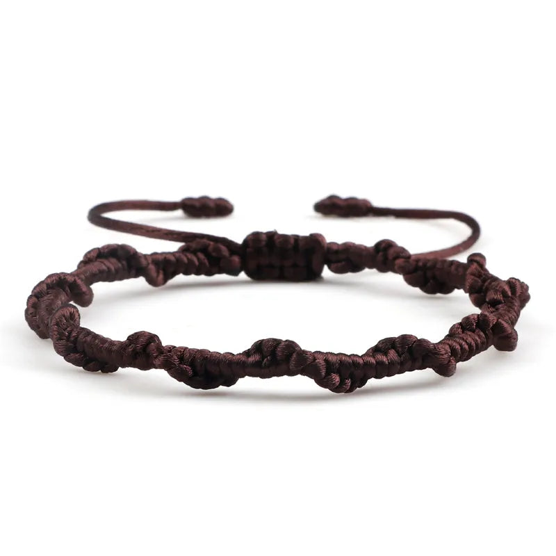 Handmade Braided Brazilian Bracelet brown