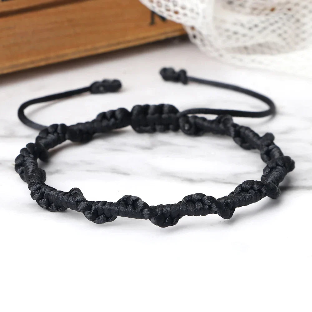 Handmade Braided Brazilian Bracelet black