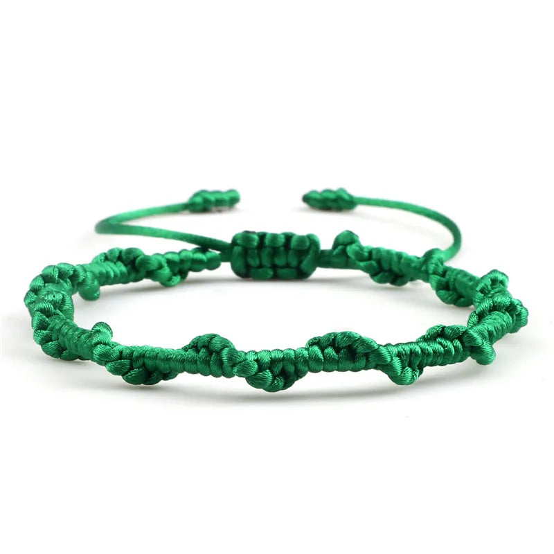 Handmade Braided Brazilian Bracelet green