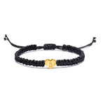 Initial Heart Gold Bracelet