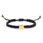 Initial Heart Gold Bracelet