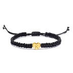 Initial Heart Bracelet Gold