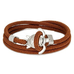 Sea Turtle Cord Bracelet Coffee