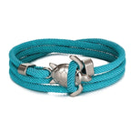 Sea Turtle Cord Bracelet Turquoise