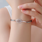 Tennis court bracelet