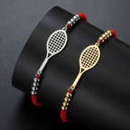 Tennis court bracelet