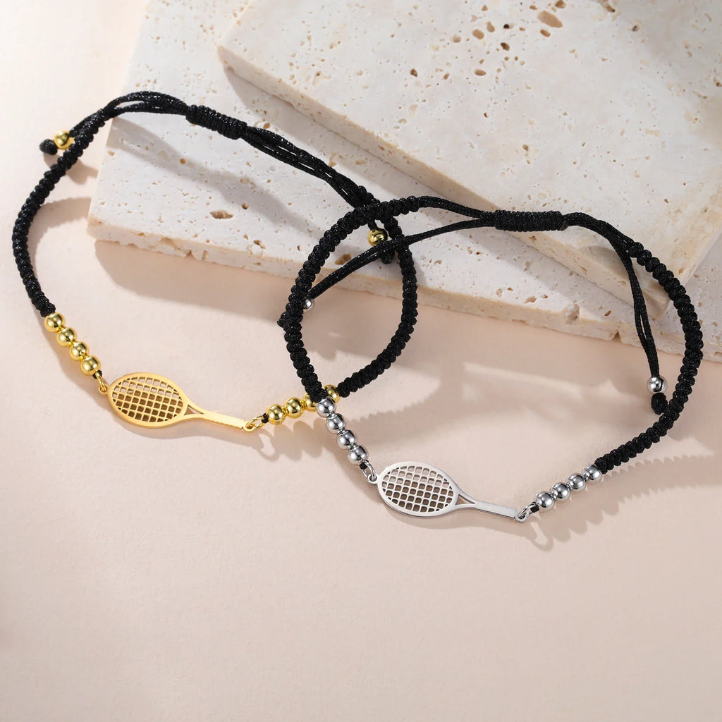 Tennis court bracelet