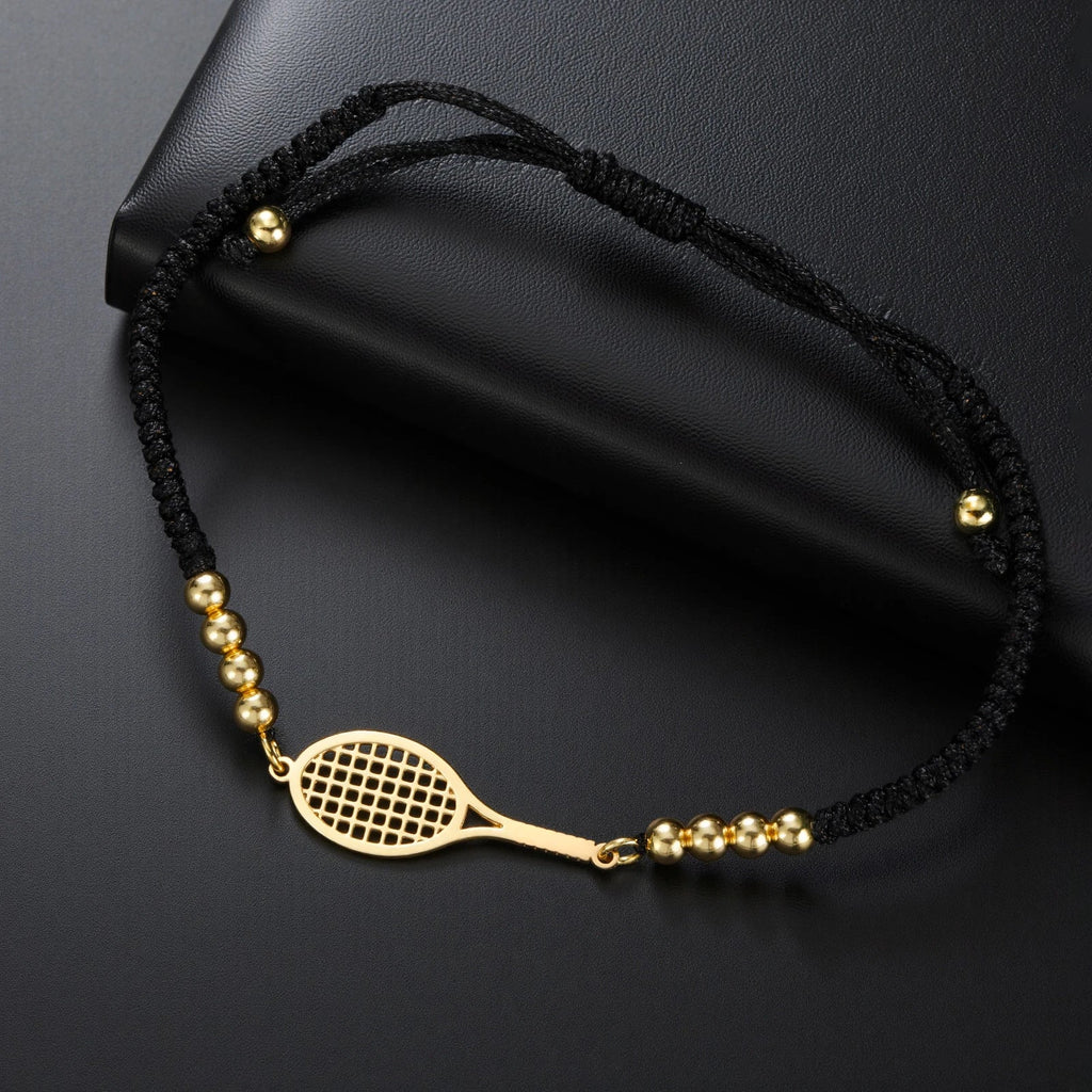 Tennis court bracelet