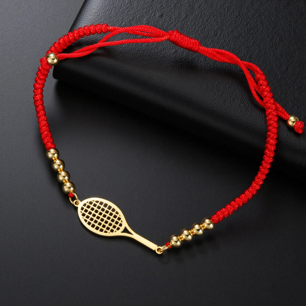 Tennis court bracelet