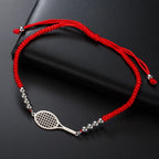 Tennis court bracelet