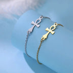 Ankh Cross Egypt Silver Bracelet 1