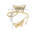 Elegant Arm Bracelet - Biceps Jewelry and Upper Arm Chain Ornament for Women
