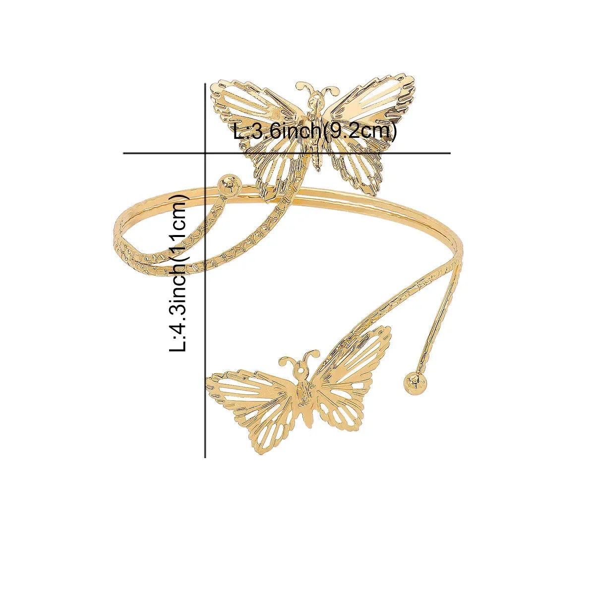 Elegant Arm Bracelet - Biceps Jewelry and Upper Arm Chain Ornament for Women