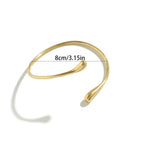Women's Arm Bracelet Water Drop - Arm Chain Ornament and Gold Biceps Jewelry