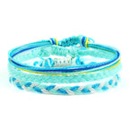 Tibetan Woven Luck Bracelet 9 Turquoise Colors