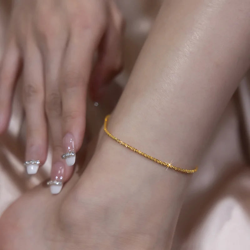 Chic Gold Ankle Bracelet