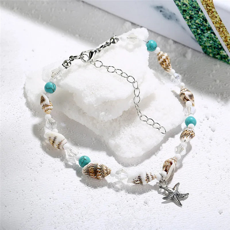 Starfish Anklet for Women