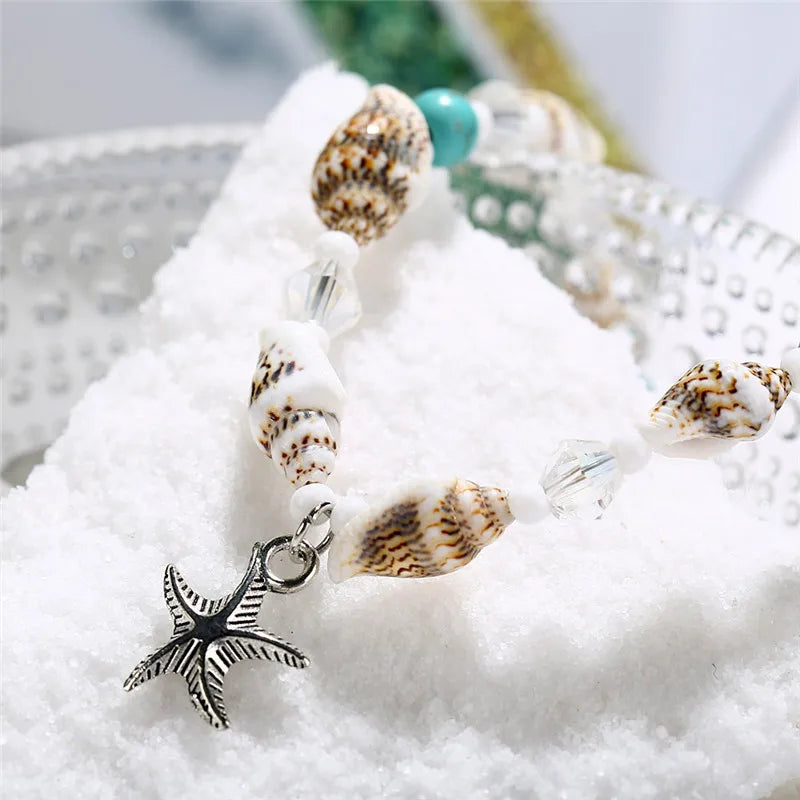 Starfish Anklet for Women