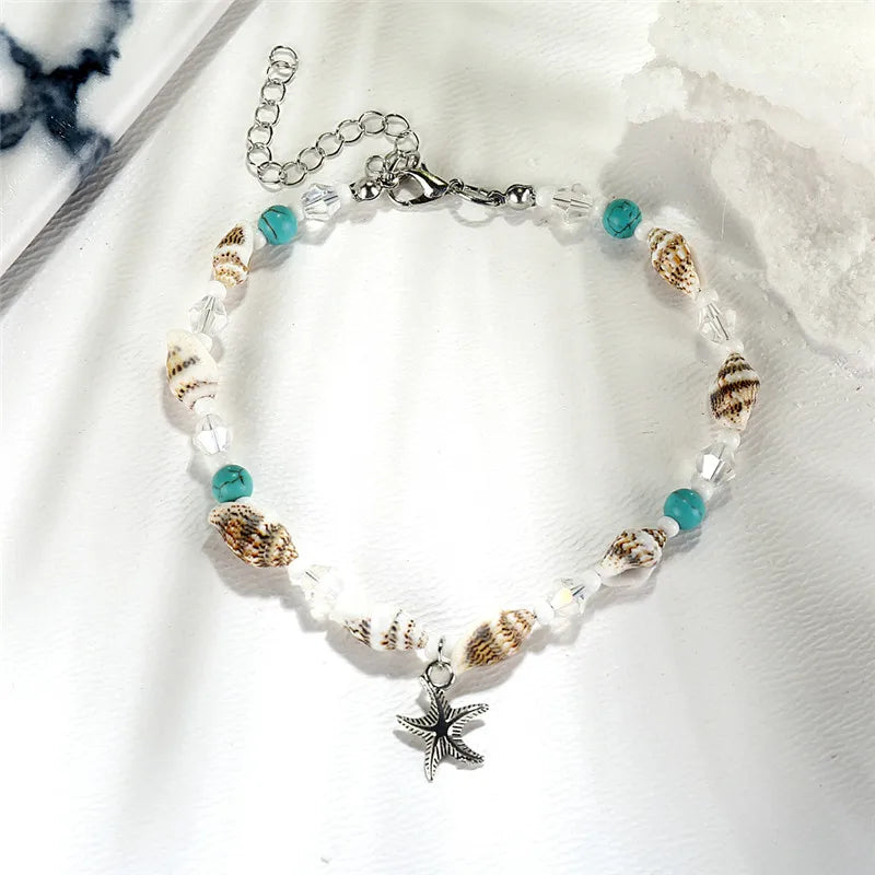 Starfish Anklet for Women