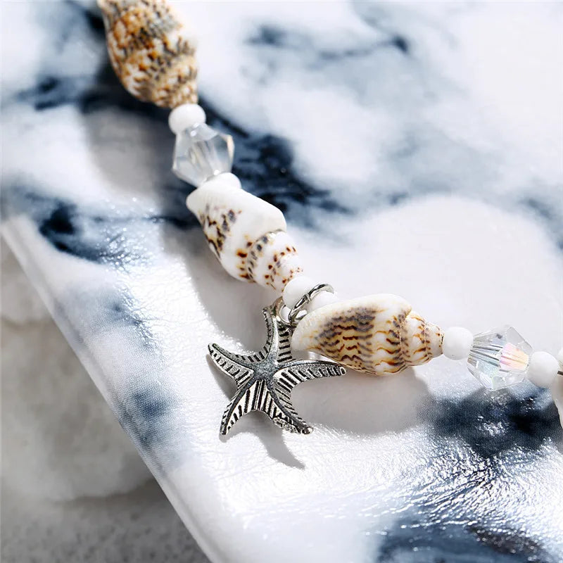 Starfish Anklet for Women