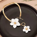 Women's Flower Ankle Bracelet