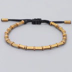 Vintage Tibetan Buddhist Black ID Bracelet