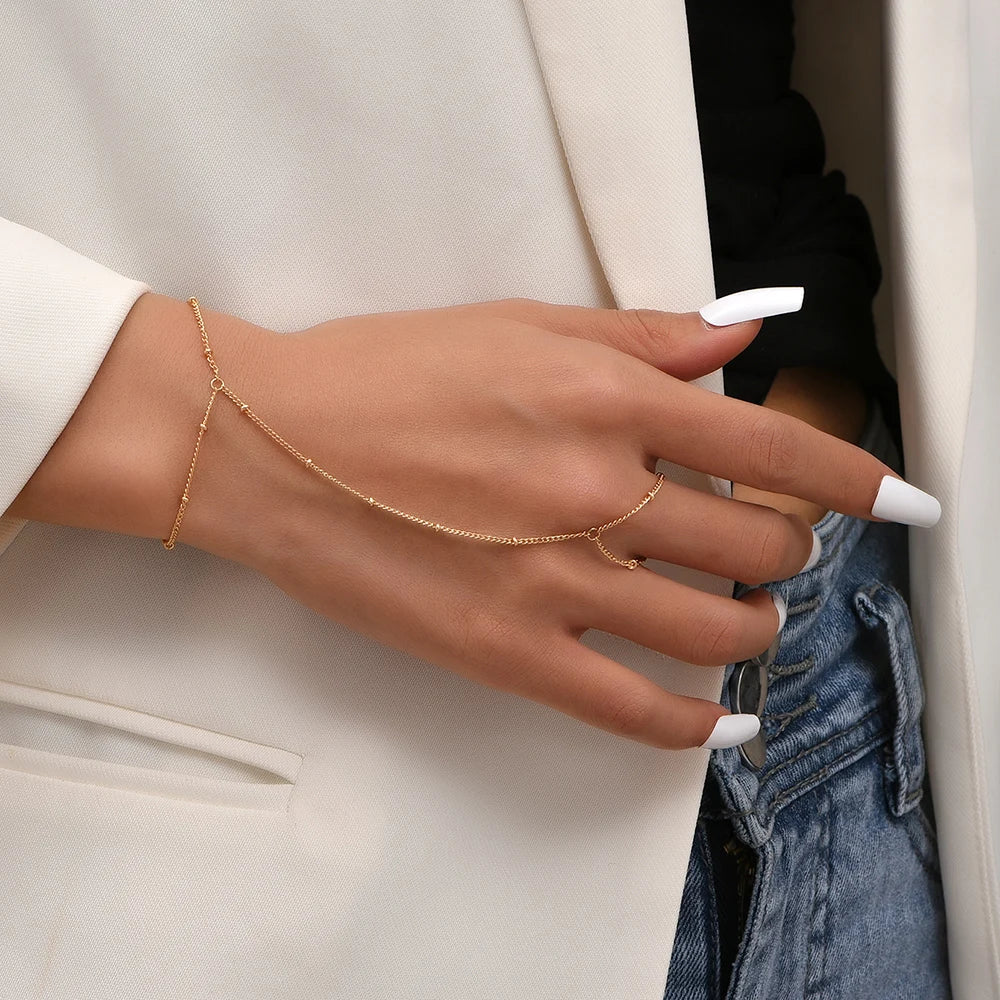 Hand Bracelet Jewelry Chain Hand & Finger Woman