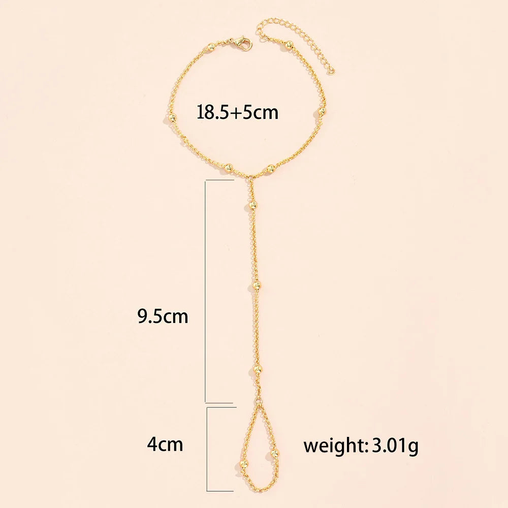 Women's Hand Bracelet Jewelry Finger & Hand Chain