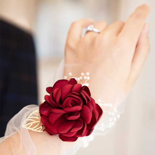 Pink Wedding Bracelet for Women