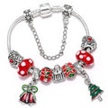 Silver Christmas Tree Bracelet