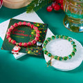 Christmas Separable Best Friend Couple Bracelet style 1