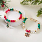 Christmas Separable Best Friend Couple Bracelet style 2