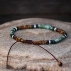 Protection Bracelet in Natural Tiger Eye Stones