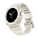 Solid Protective Strap Smartwatch Google Pixel Watch 1 & 2 white