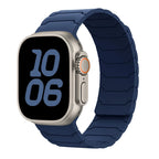 Magnetic replacement band for Apple Watch blue